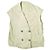 Autre Marque Chaleco Doble Tailored Risley 23SS en Mezcla de Algodón Beige