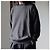 Autre Marque ISSUETHINGS Type67 Maglieria in Cotone Grigio - vista 4