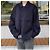 Autre Marque GIACCA CAMICIA FARAH IN COTONE Abbigliamento esterno Blu Blu navy - vista 3