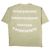 Autre Marque Danke Schon Active Dye Logo Cotton Short Sleeve T Shirt Beige