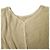 Autre Marque B:MING di BEAMS Top in cotone Henley termico con retro Beige - vista 3