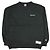 Autre Marque Sudadera de algodón con cuello redondo V-Gusset Danke Schon 24SS Negro