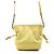 Borsa a spalla in pelle Jamie Mini di Saint Laurent Crudo Giallo - vista 3