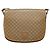 Céline Celine Vintage Macadam Canvas and Leather Beige