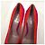 Miu Miu High Heels aus Wildleder Rot Dunkelviolett - Ansicht 10