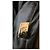 Autre Marque Cappotto da uomo con stampa leopardata Marrone Nero - vista 4