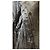 Calvin Klein Wool Coat with Leather Trim Black Grey - view 6