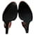 Wedge in pelle marrone Marni - vista 7
