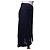 Falda midi de denim negro Richelieu con abertura frontal Farm Rio - vista 3