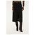 Falda midi de denim negro Richelieu con abertura frontal Farm Rio - vista 5
