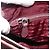 PRADA Borsa a Mano Nylon 2 vie Bordeaux Argento Auth BSZ102A Bordò - vista 23