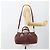 PRADA Borsa a Mano Nylon 2 vie Bordeaux Argento Auth BSZ102A Bordò - vista 25