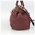 PRADA Borsa a Mano Nylon 2 vie Bordeaux Argento Auth BSZ102A Bordò - vista 3