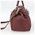 PRADA Borsa a Mano Nylon 2 vie Bordeaux Argento Auth BSZ102A Bordò - vista 4
