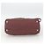 PRADA Borsa a Mano Nylon 2 vie Bordeaux Argento Auth BSZ102A Bordò - vista 5