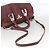PRADA Borsa a Mano Nylon 2 vie Bordeaux Argento Auth BSZ102A Bordò - vista 8