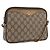 Gucci Borsa a Spalla GG Supreme PVC Beige Oro 97 02 068 Auth 173940 D'oro