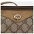Gucci Borsa a Spalla GG Supreme PVC Beige Oro 97 02 068 Auth 173940 D'oro - vista 14