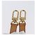 LOUIS VUITTON Cinghia a Spalla in Pelle 39,4"" Beige LV Auth BA11177 - vista 6