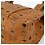 Borsa a Spalla MCM Vicetos Logogram in Pelle PVC Marrone Oro Auth 172152 D'oro - vista 10
