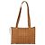 Borsa a Spalla MCM Vicetos Logogram in Pelle PVC Marrone Oro Auth 172152 D'oro - vista 3