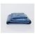 CHANEL Portafoglio Compatto in Pelle Blu Argento CC Auth 172453 - vista 3