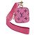 LOUIS VUITTON Monogram Lanyard Milty Pochette Monedero MP3072 LV Auth 172443M Rosa