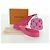 LOUIS VUITTON Monogram Lanyard Milty Pochette Monedero MP3072 LV Auth 172443M Rosa - vista 12