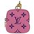 LOUIS VUITTON Monogram Lanyard Milty Pochette Monedero MP3072 LV Auth 172443M Rosa - vista 13