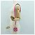 LOUIS VUITTON Monogram Lanyard Milty Pochette Monedero MP3072 LV Auth 172443M Rosa - vista 21