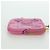 LOUIS VUITTON Monogram Lanyard Milty Pochette Monedero MP3072 LV Auth 172443M Rosa - vista 4