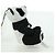 Dolce & Gabbana DOLCE&GABBANA D&G x Jujutsu Kaisen Panda Charm Nylon Schwarz Weiß Auth 167060SM - Ansicht 3