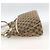 Borsa a mano in tela GG Gucci Beige Oro 121023 Auth 174123 - vista 4