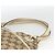 Borsa a mano in tela GG Gucci Beige Oro 121023 Auth 174123 - vista 8