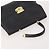 BOTTEGA VENETA Borsa a mano in pelle nera e oro Auth ti3770 Nero D'oro - vista 6