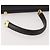 BOTTEGA VENETA Borsa a mano in pelle nera e oro Auth ti3770 Nero D'oro - vista 7