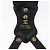 CHANEL Bretelle in tela nera CC Auth 173409V Nero - vista 17