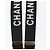 CHANEL Bretelle in tela nera CC Auth 173409V Nero - vista 18