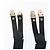 CHANEL Bretelle in tela nera CC Auth 173409V Nero - vista 21