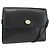 Borsa a Spalla Christian Dior in Pelle Nera Oro Auth 174078 Nero D'oro