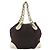CHANEL COCO Borsa a Spalla con Catena in Tela Nera Oro CC Auth BA10872 Nero D'oro - vista 2