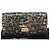 CHANEL 2.55 Cartera Larga Croco Grabada Negra Dorada CC Auth 172450SAV Negro Dorado - vista 12