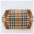 Borsa a mano Burberrys Nova Check in tela beige oro Auth 173795 D'oro - vista 5
