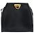 Céline Borsa a Spalla CELINE in Pelle Nera Oro Auth ka2942 Nero D'oro - vista 13
