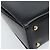 Céline Borsa a Spalla CELINE in Pelle Nera Oro Auth ka2942 Nero D'oro - vista 15