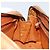 Borsa Boston Vicetos Logogram MCM in pelle PVC marrone e oro Auth BA11007 D'oro - vista 19