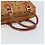 Borsa Boston Vicetos Logogram MCM in pelle PVC marrone e oro Auth BA11007 D'oro - vista 7