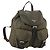 PRADA Backpack Nylon Khaki Silver Auth ti3677 Silvery