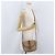Céline Bolso de Hombro de Lona Macadam CELINE PVC Beige Oro Auth LNZ981 Dorado - vista 23