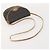 Borsa a mano in tela a nido d'ape PVC 2 pezzi Christian Dior Nera Auth ti3763 Nero - vista 5